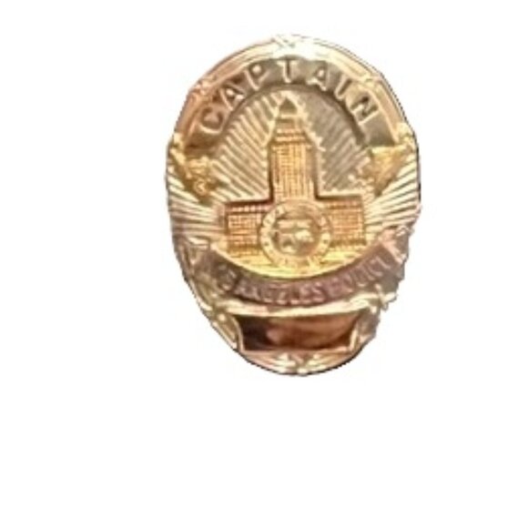 🛑 LOS ANGELES POLICE Captain ➕🆒 BROOCH Jewelry PIN LAPEL Display 💸BUY NOW‼️ - Picture 5 of 16